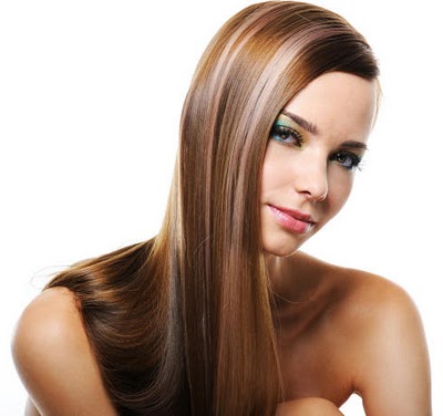 Chocolate Brown Hair With Golden Highlights. getting highlights is the